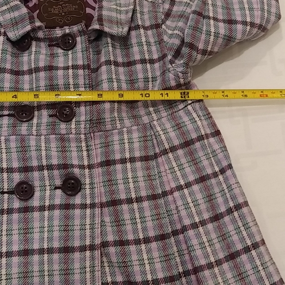 Old Navy Purple/Pink Pea Coat - Picture 6 of 9